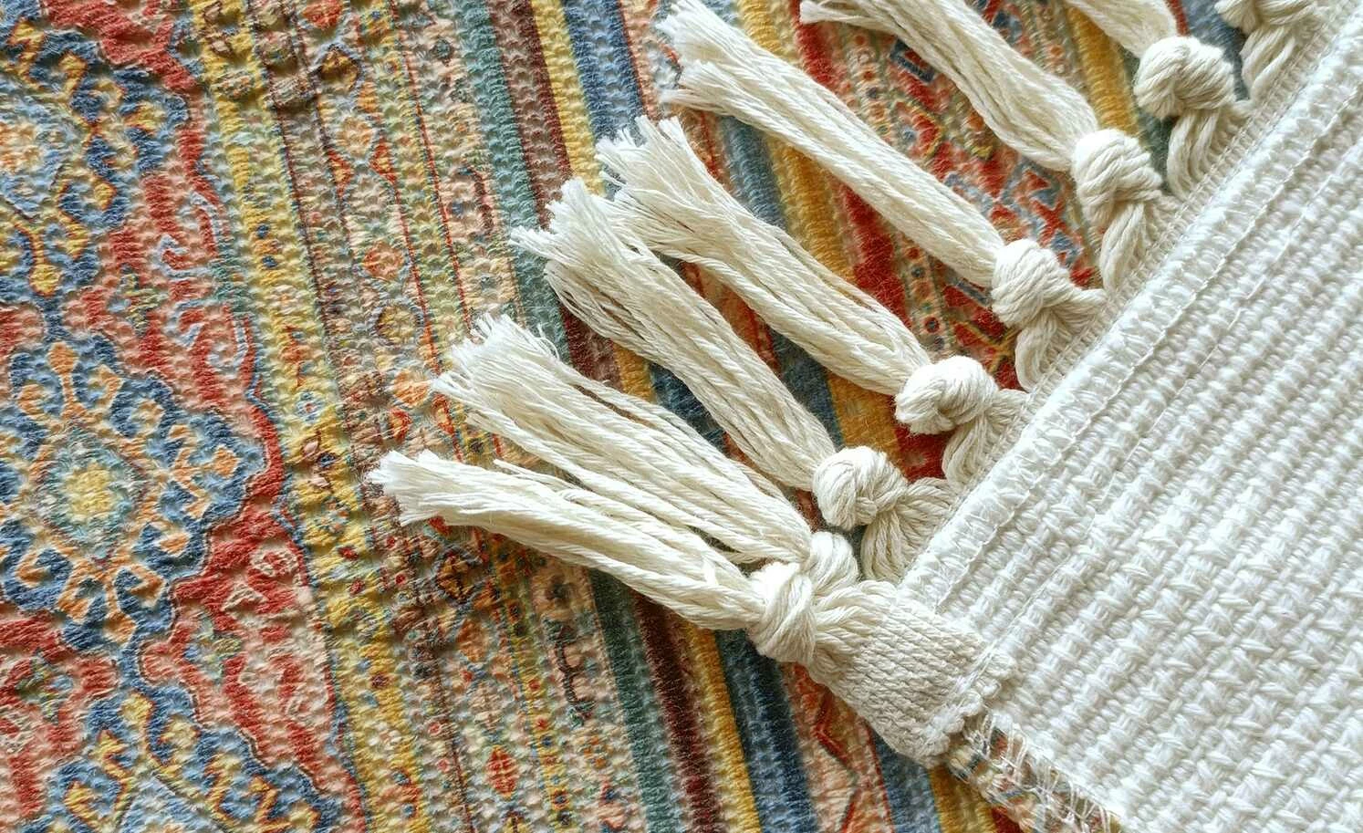 HOME STORY Kurzflorteppich Kelim Schobi | 80x150 cm – Bild 5