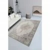 HOME STORY Kurzflorteppich Flat Beauty | Beige 200x300 cm