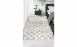 HOME STORY Hochflorteppich Dream Box | Beige 80x150 cm rechteckig