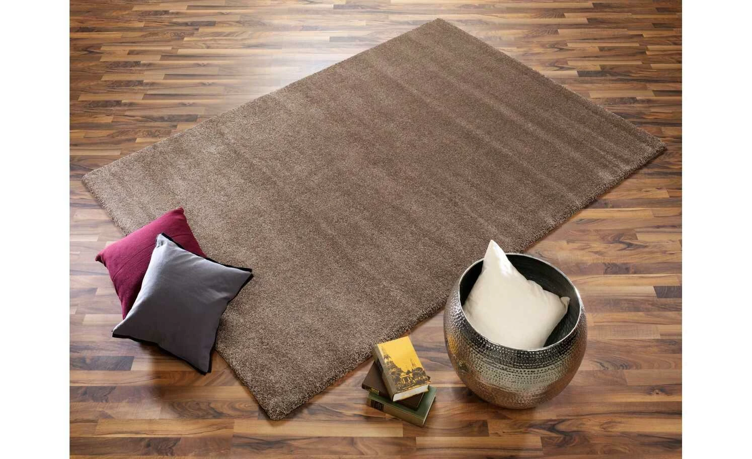 Kurzflorteppich | Braun 290|cm 200|cm 200x290 cm