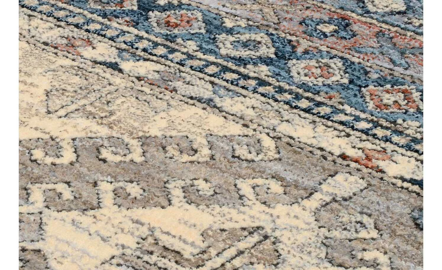 Teppich | Grau-Blau 170|cm 120|cm 120x170 cm – Bild 4