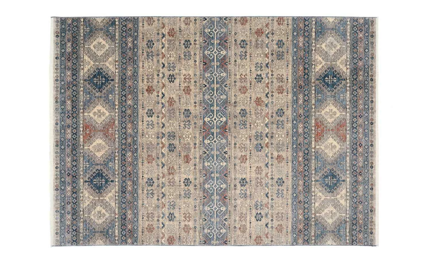 Teppich | Grau-Blau 170|cm 120|cm 120x170 cm – Bild 2