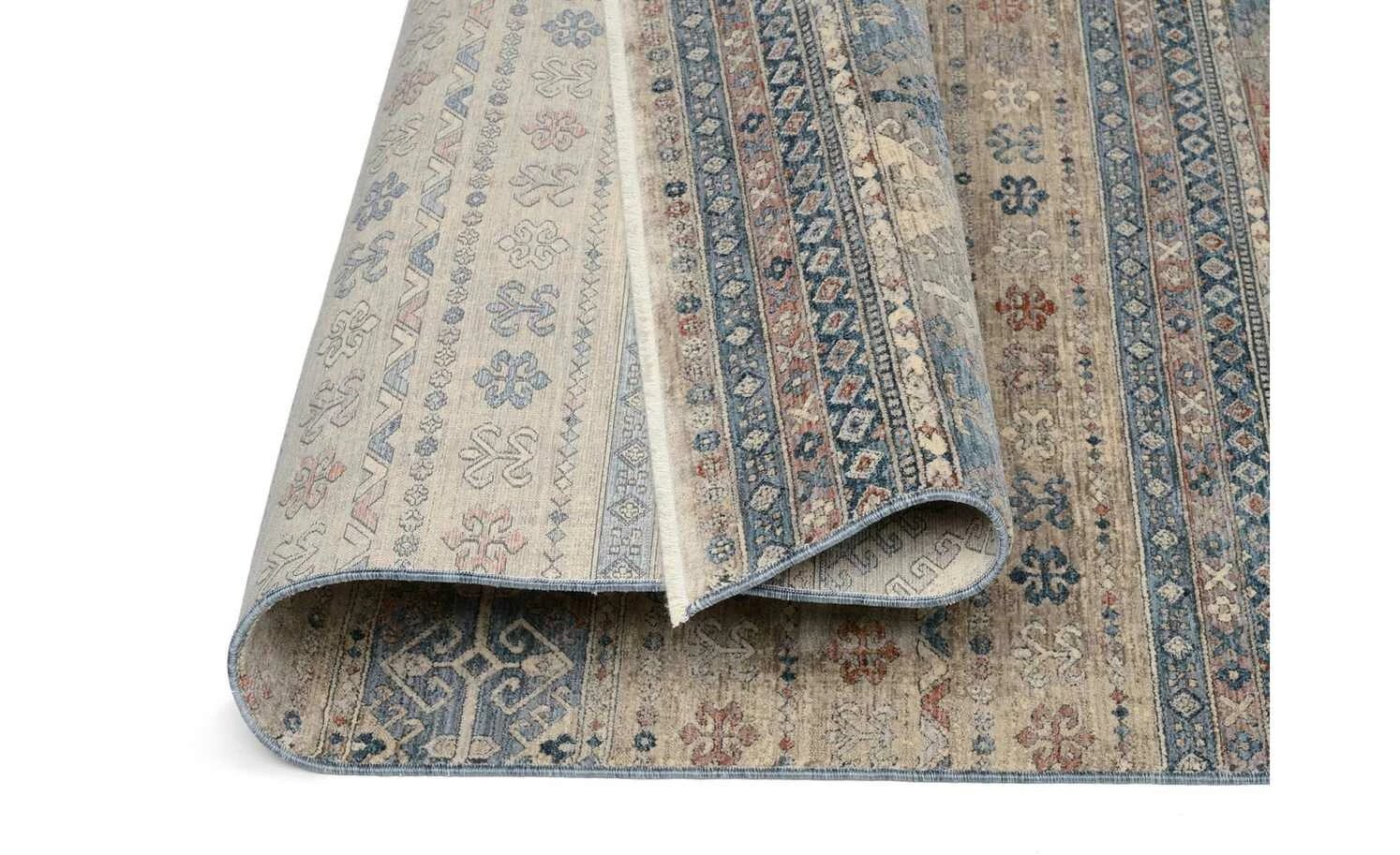 Teppich | Grau-Blau 170|cm 120|cm 120x170 cm – Bild 5