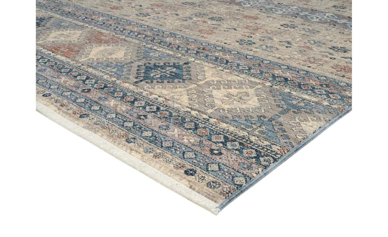 Teppich | Grau-Blau 170|cm 120|cm 120x170 cm – Bild 7