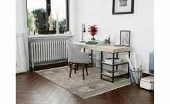 Teppich | Grau-Blau 130|cm 65|cm 65x130 cm