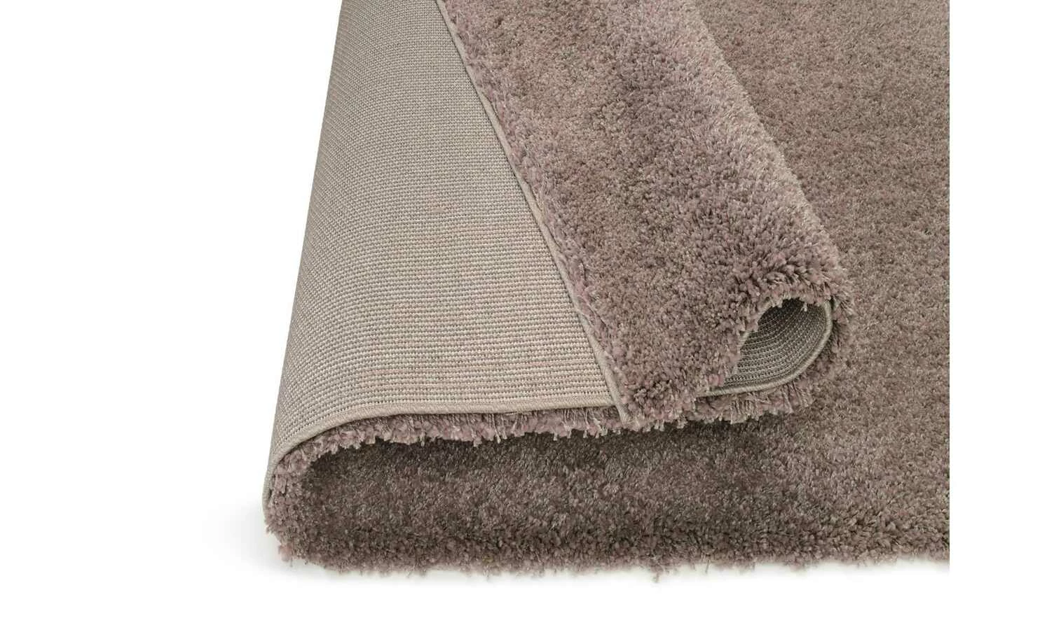 Hochflorteppich | Braun 100|cm 100|cm 100x100 cm – Bild 7