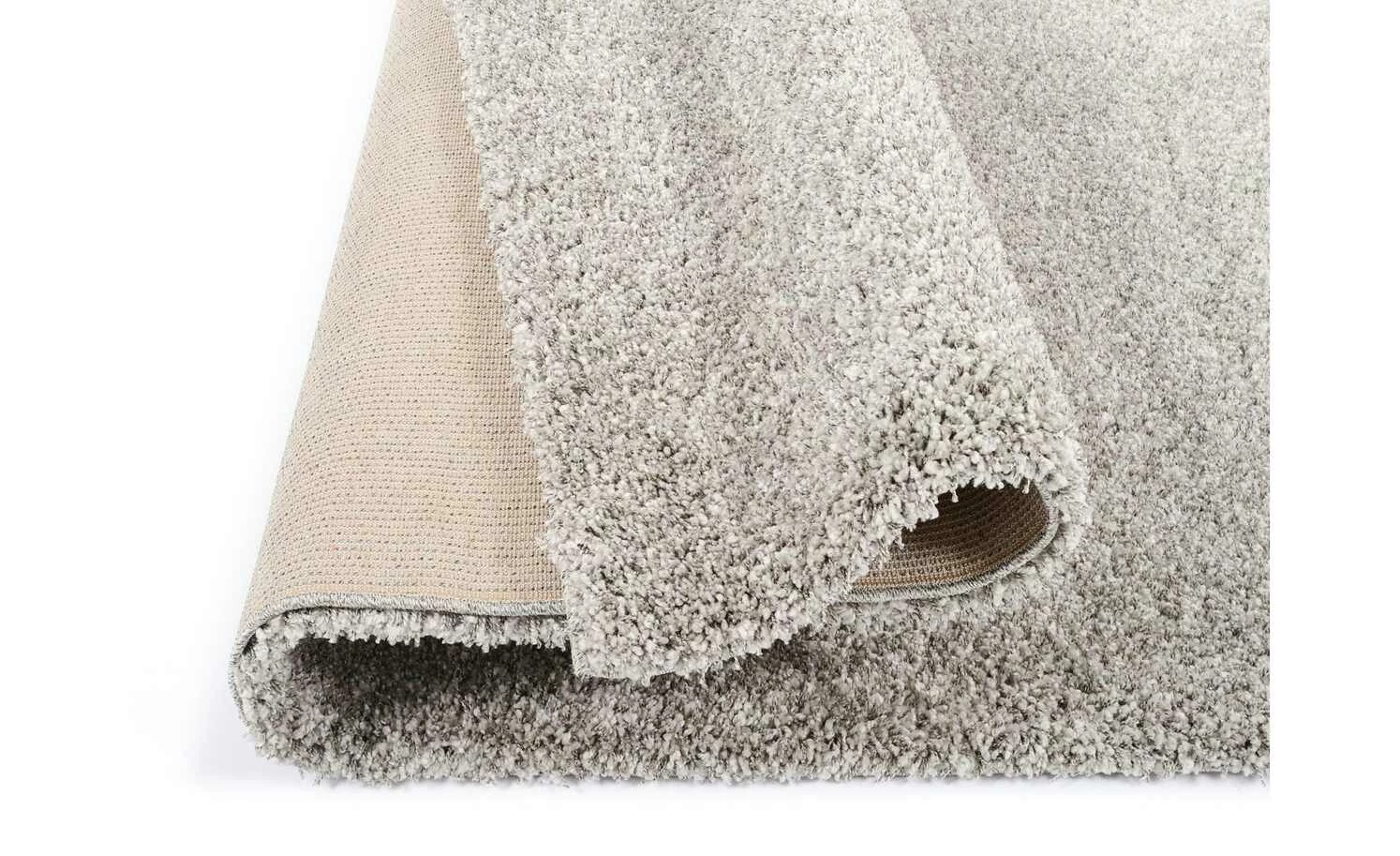 Hochflorteppich | Grau 230|cm 160|cm 160x230 cm – Bild 6