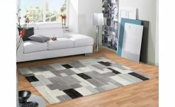 Kurzflorteppich | Grau-Blau 150|cm 80|cm 80x150 cm