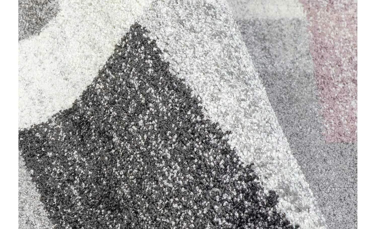 Kurzflorteppich | Grau-Flieder 290|cm 200|cm 200x290 cm – Bild 4