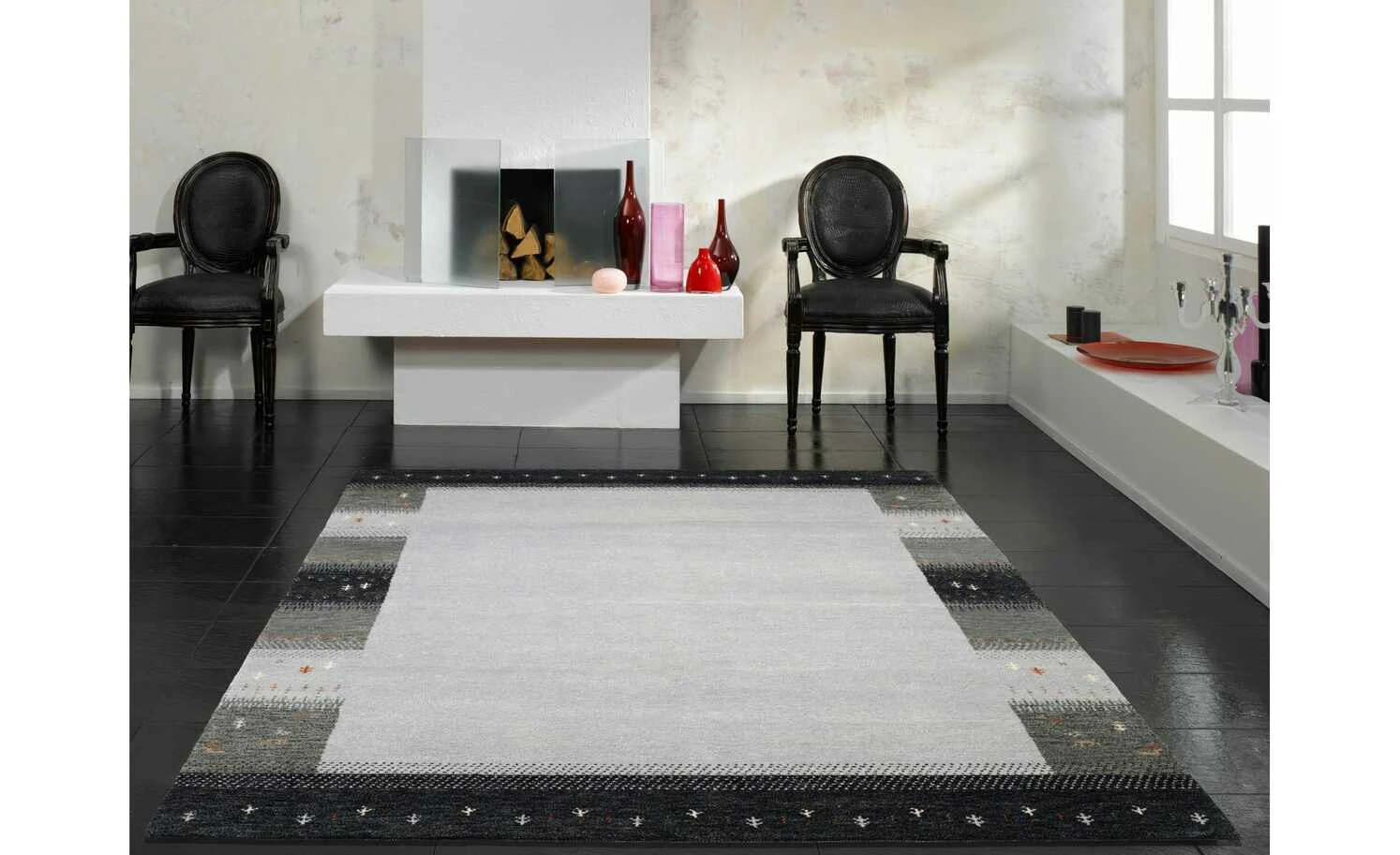 Naturteppich | Grau 350|cm 250|cm 250x350 cm