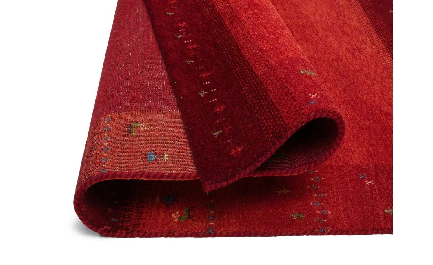 Naturteppich | Dunkel Rot 200|cm 140|cm 140x200 cm – Bild 4