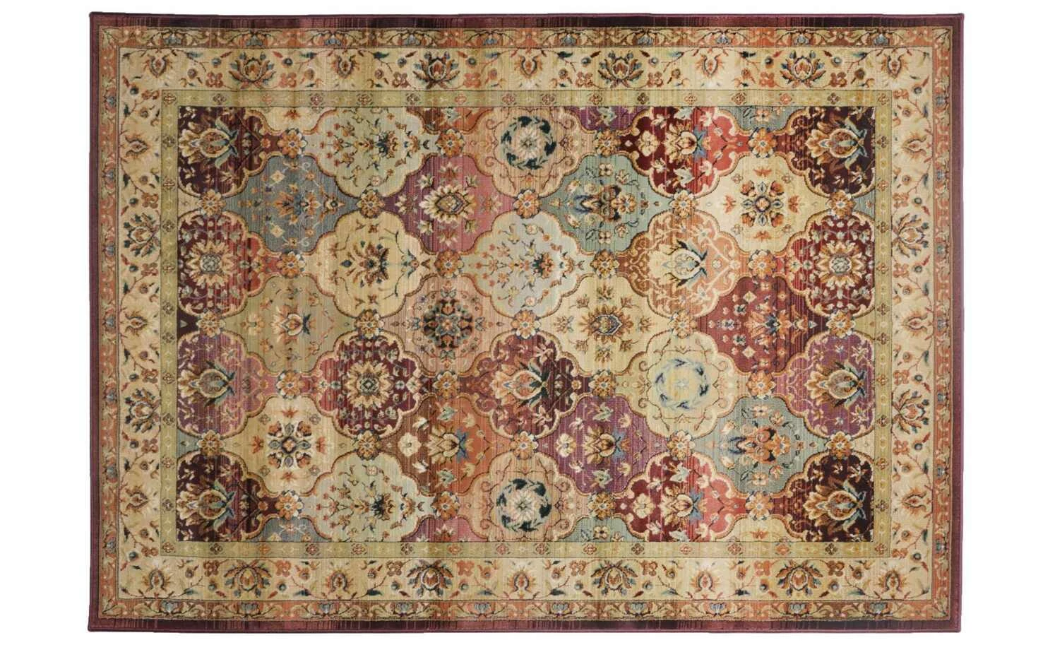 THEKO Teppich | Rot 400|cm 300|cm 300x400 cm rechteckig