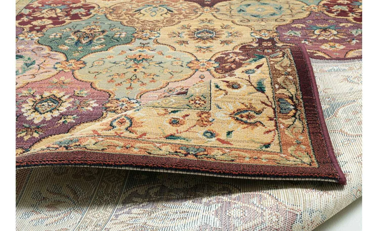 THEKO Teppich | Rot 160|cm 90|cm 90x160 cm rechteckig – Bild 2