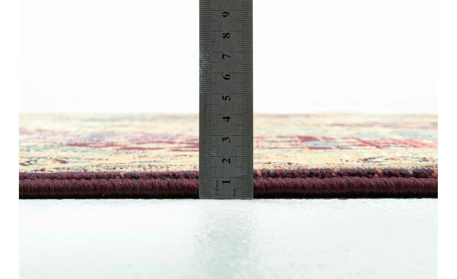 THEKO Teppich | Rot 160|cm 90|cm 90x160 cm rechteckig – Bild 5