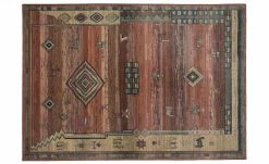 THEKO Teppich | Terrakotta 340|cm 240|cm 240x340 cm