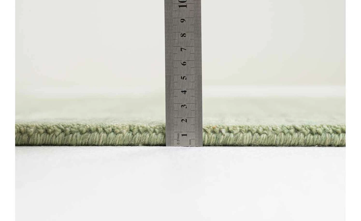 THEKO Teppich | Hellgrün 160|cm 90|cm 90x160 cm – Bild 3