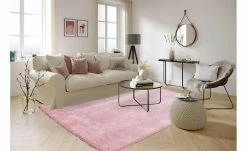 Tom Tailor Teppich | 155|cm 85|cm 85x155 cm Rose rechteckig