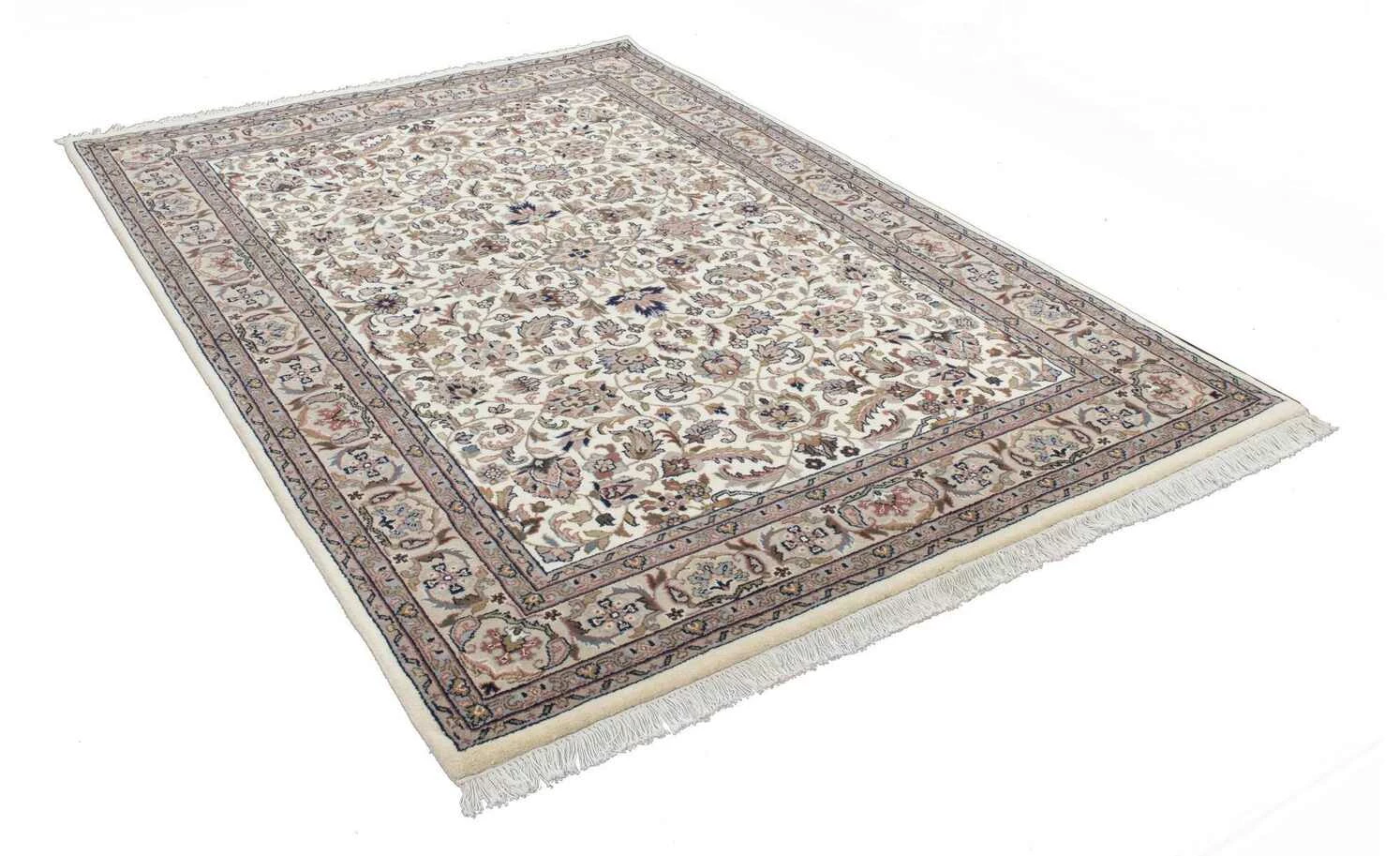 THEKO Teppich | Cream/ Braun 90|cm 60|cm 60x90 cm – Bild 3