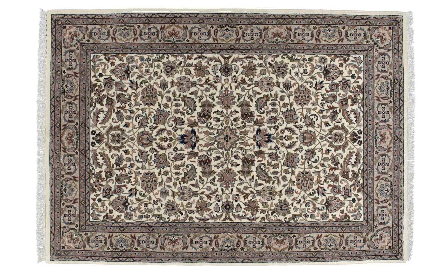 THEKO Teppich | Cream/ Braun 90|cm 60|cm 60x90 cm