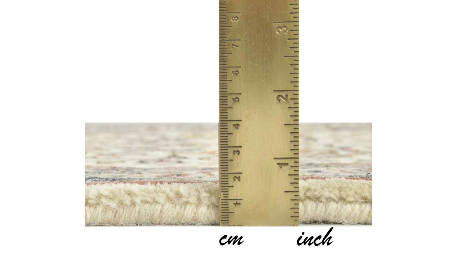 THEKO Teppich | Cream/ Braun 90|cm 60|cm 60x90 cm – Bild 4