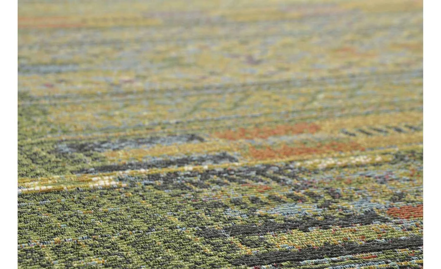 Gino Falcone Teppich | 100|cm 60|cm 60x100 cm Grün – Bild 2