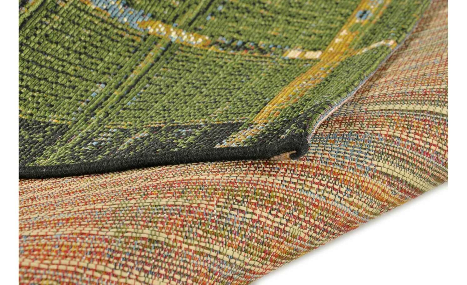 Gino Falcone Teppich | 100|cm 60|cm 60x100 cm Grün – Bild 5