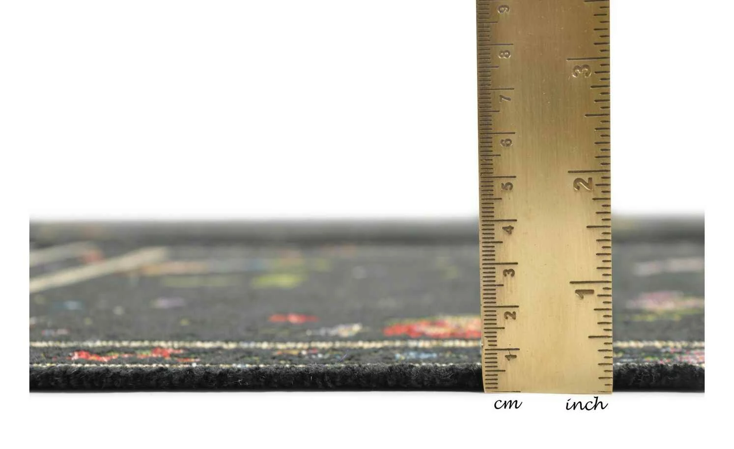 THEKO Teppich | 0,7|cm Schwarz 170|cm 120|cm 120x170 cm – Bild 3