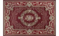 THEKO Teppich | Rot 180|cm 120|cm 120x180 cm