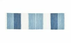 THEKO Teppich | Blau 250|cm 70|cm 70x250 cm