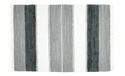 THEKO Teppich | Schwarz Multi 180|cm 120|cm 120x180 cm