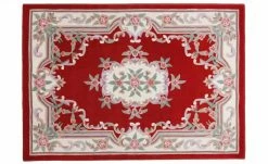 THEKO Teppich | Rot 340|cm 240|cm 240x340 cm