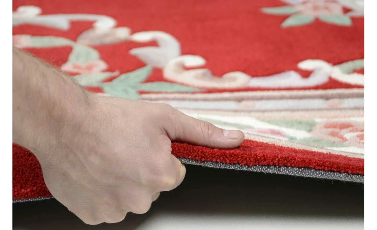 THEKO Teppich | Rot 90|cm 60|cm 60x90 cm – Bild 3