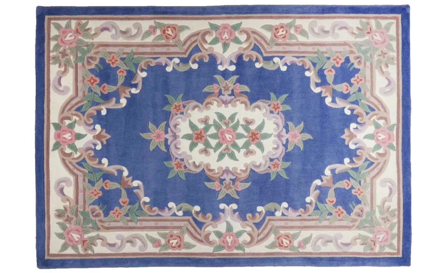 THEKO Teppich | Blau 230|cm 160|cm 160x230 cm