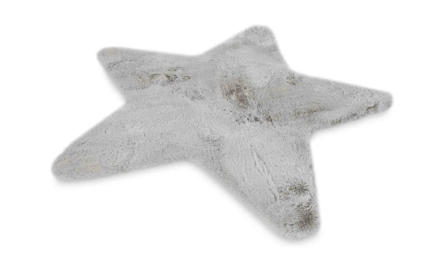 Gino Falcone Teppich | Silber 90|cm 90|cm 90x90 cm Stern – Bild 2