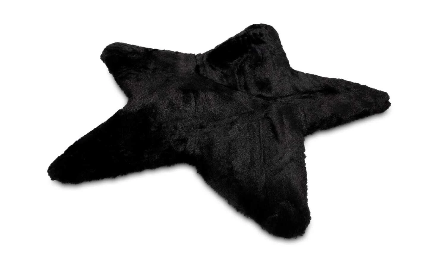 Gino Falcone Teppich | Schwarz 90|cm 90|cm 90x90 cm Stern – Bild 2