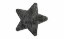 Gino Falcone Teppich | Anthrazit 90|cm 90|cm 90x90 cm Stern