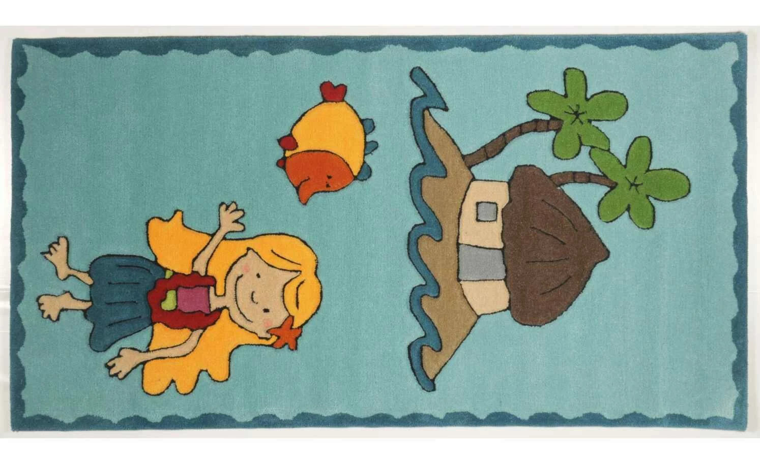 THEKO Kinderteppich | 180|cm 120|cm 120x180 cm