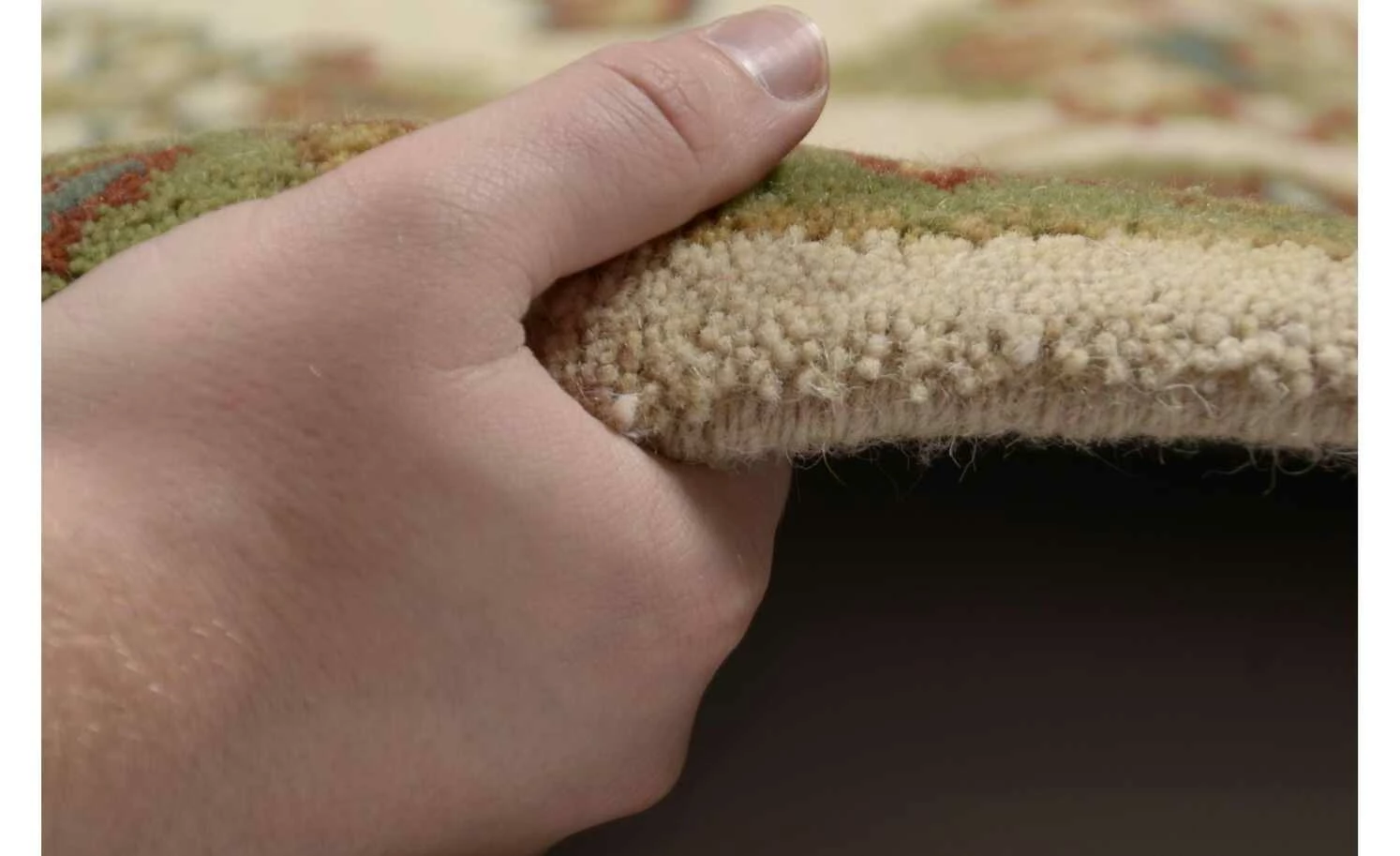 THEKO Teppich | Cream/ Braun 90|cm 60|cm 60x90 cm – Bild 5