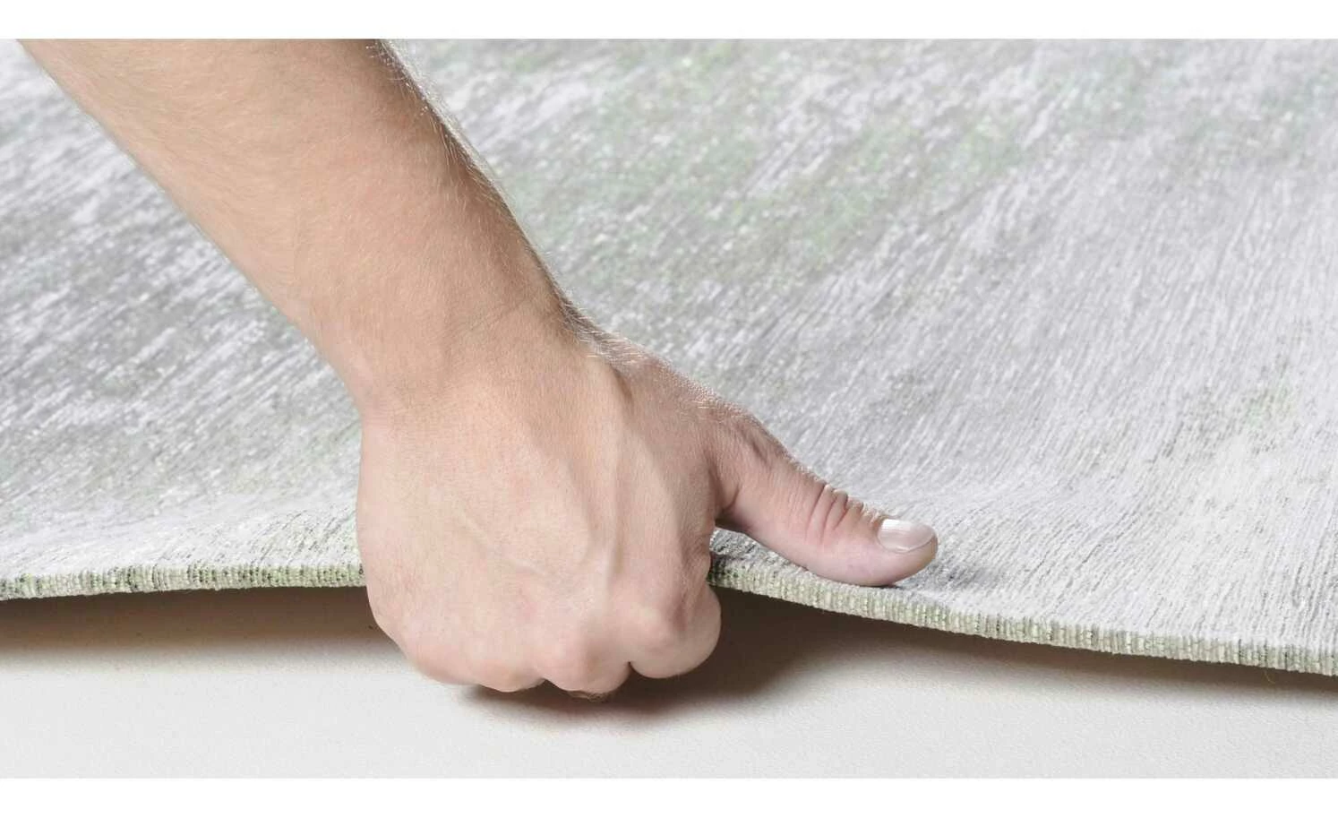 THEKO Teppich | Hellgrün 150|cm 80|cm 80x150 cm – Bild 3