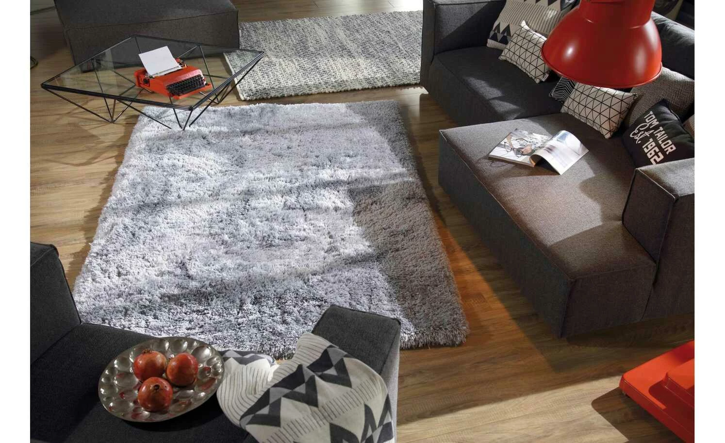 Tom Tailor Teppich | Grau 290|cm 190|cm 190x290 cm