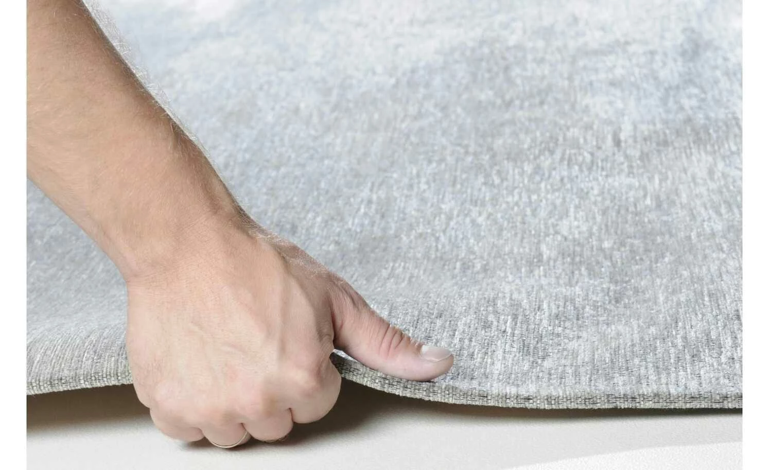 THEKO Teppich | Silber 150|cm 80|cm 80x150 cm – Bild 4