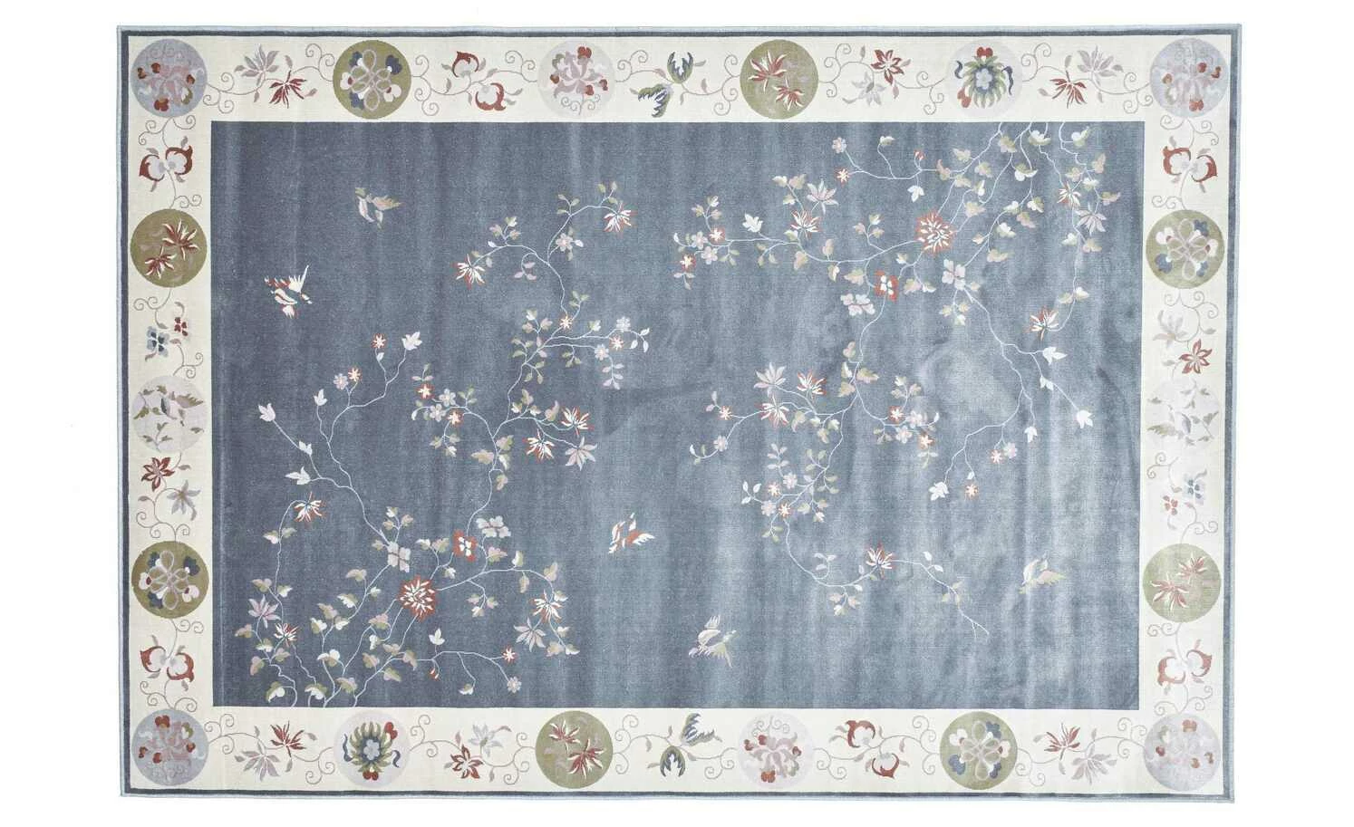 Gino Falcone Teppich | Grau 230|cm 160|cm 160x230 cm