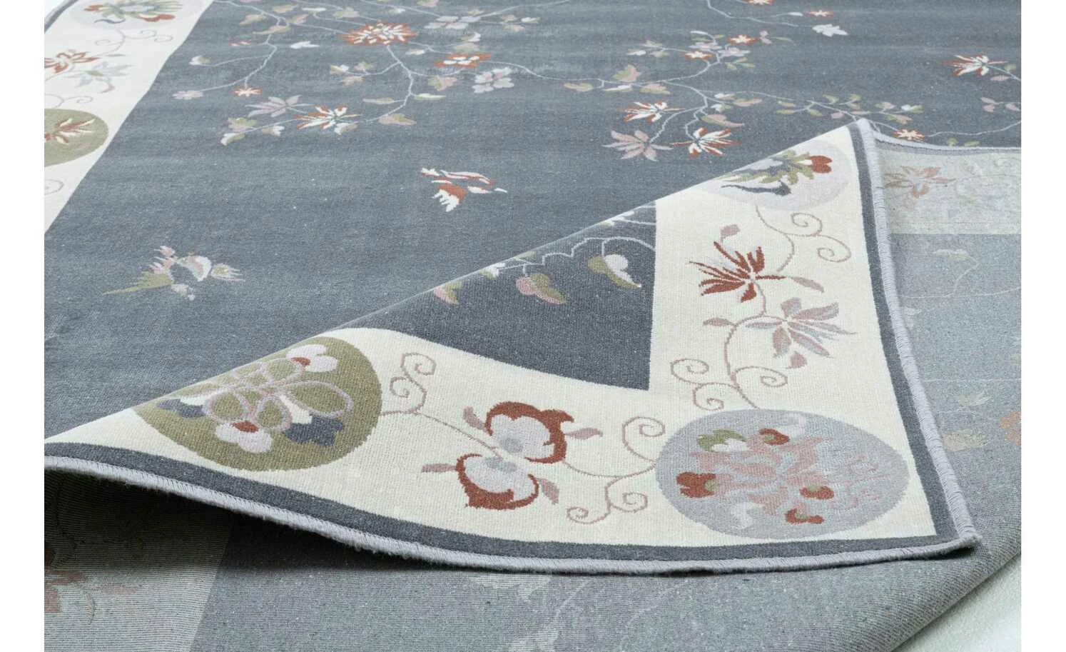 Gino Falcone Teppich | Grau 230|cm 160|cm 160x230 cm – Bild 5