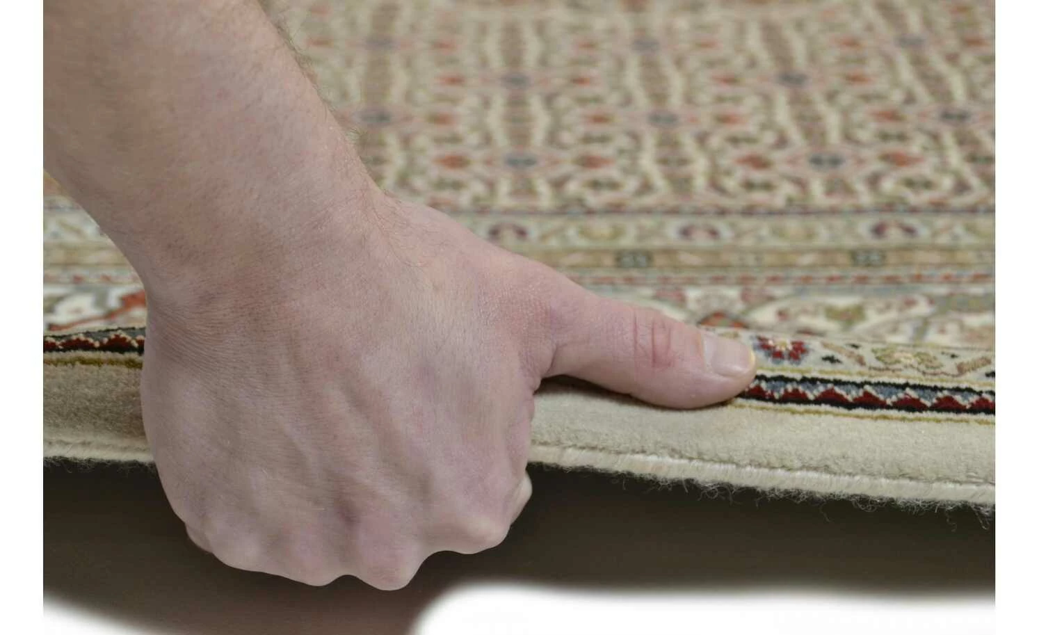 THEKO Teppich | 1|cm Cream/ Cream 160|cm 90|cm 90x160 cm – Bild 5