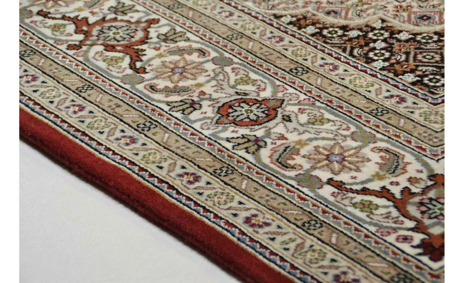 THEKO Teppich | 1|cm Rot/ Cream 300|cm 200|cm 200x300 cm – Bild 5