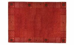 THEKO Teppich | Rot 160|cm 90|cm 90x160 cm