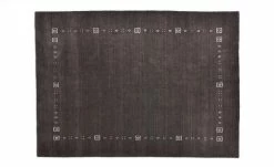 THEKO Teppich | Anthrazit 140|cm 70|cm 70x140 cm