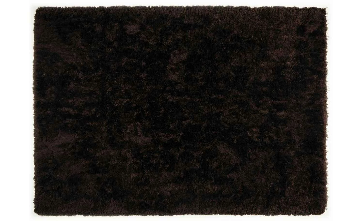 THEKO Teppich | Dunkelbraun 140|cm 70|cm 70x140 cm