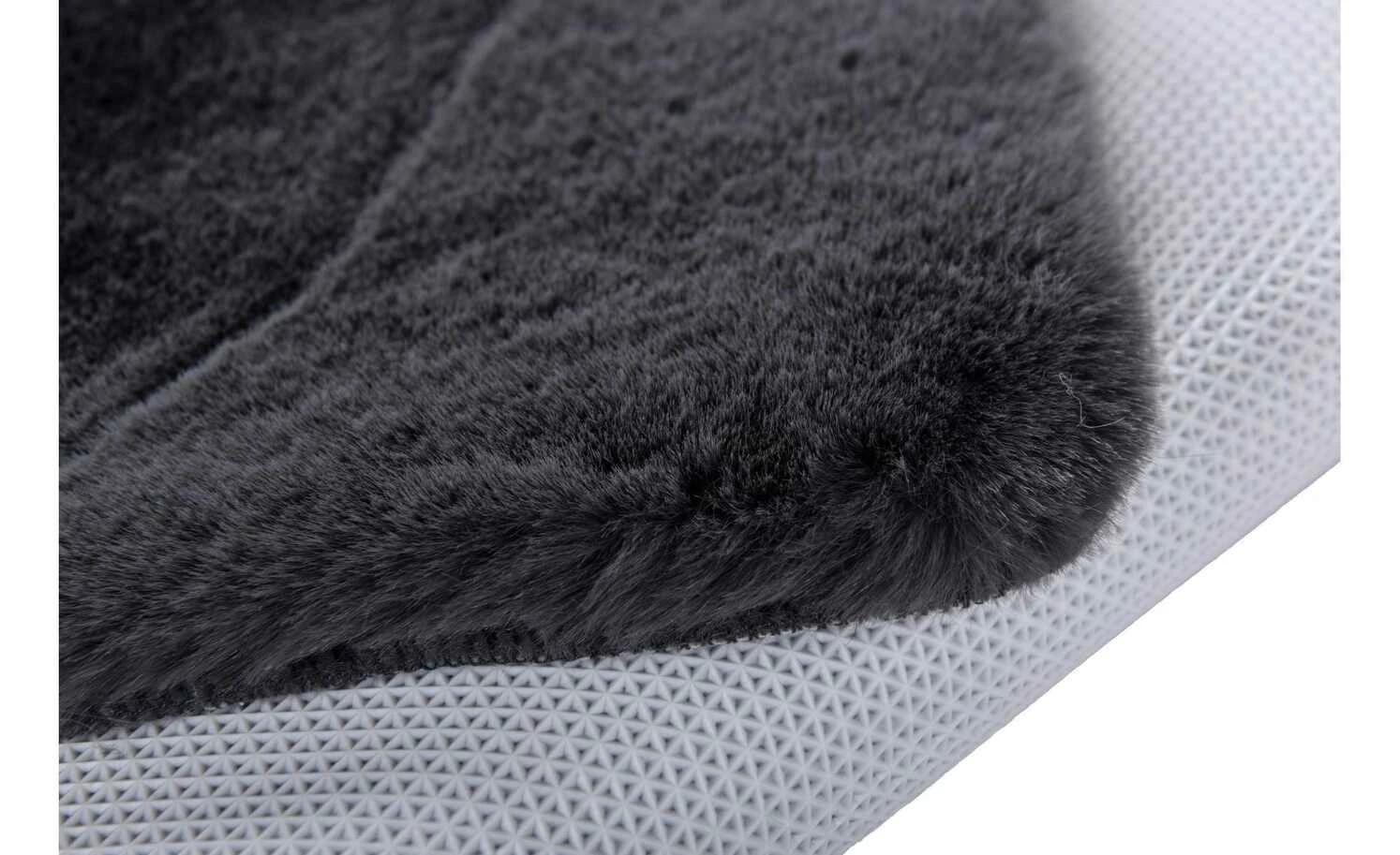 Gino Falcone Teppich | Anthrazit 120|cm 70|cm 70x120 cm – Bild 3