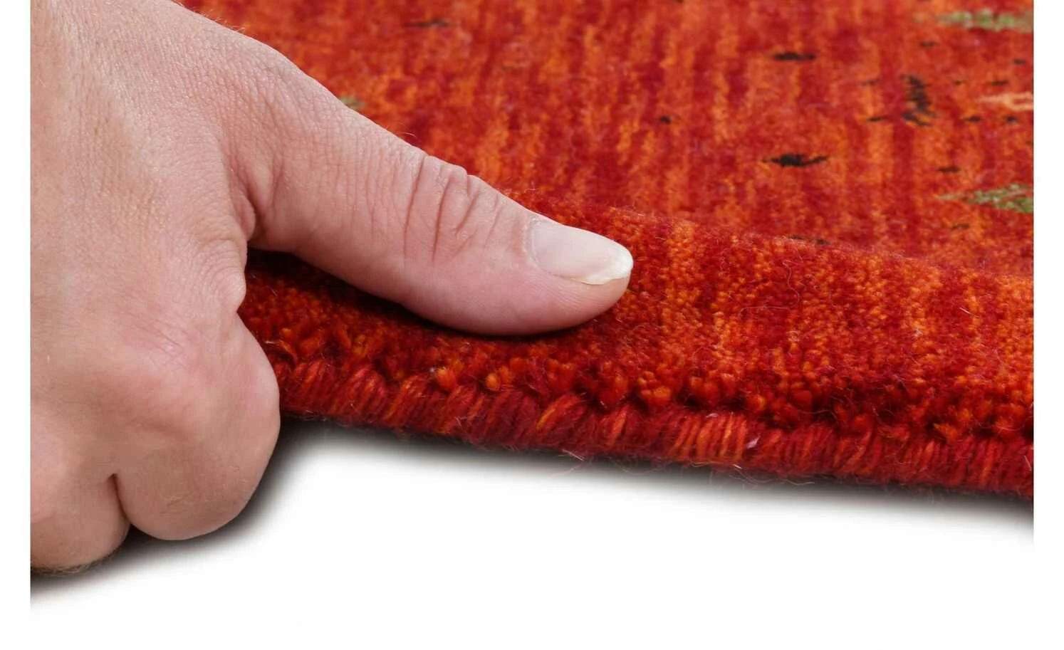 THEKO Teppich | 1|cm Rot 250|cm 200|cm 200x250 cm – Bild 2